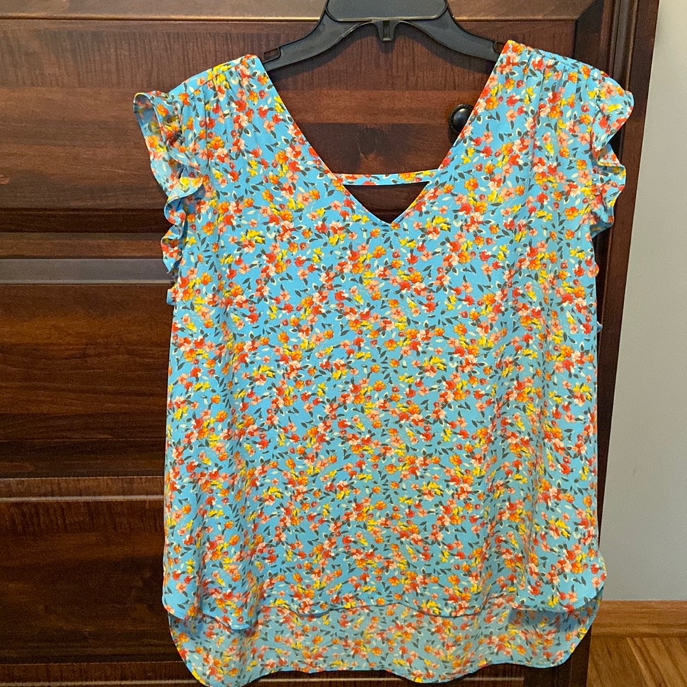 Loft multicolored blouse